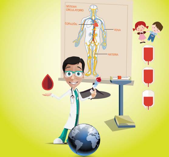 ¿Sabías qué? Si las arterias y las venas son las carreteras y autopistas de tu cuerpo, la sangre es el tráfico que circula por esas vías.