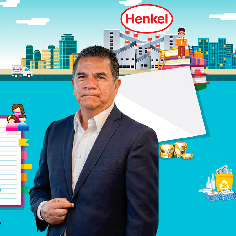 Valentín López, presidente de Henkel México
